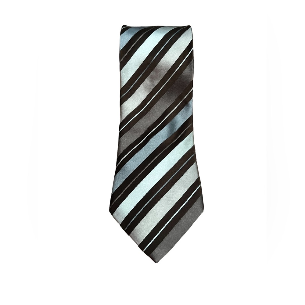 BCBG Attitude Hand Sewn Silk Tie Brown